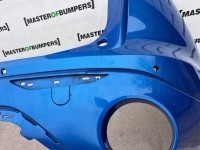 Alfa Romeo Stelvio Veloce Suv 2017-2021 Rear Bumper Blue 4 Pdc Genuine [p4]