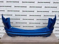 Alfa Romeo Stelvio Veloce Suv 2017-2021 Rear Bumper Blue 4 Pdc Genuine [p4]