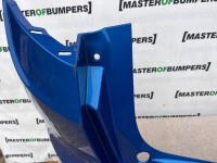 Alfa Romeo Stelvio Veloce Suv 2017-2021 Rear Bumper Blue 4 Pdc Genuine [p4]