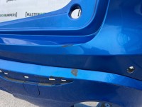 Alfa Romeo Stelvio Veloce Suv 2017-2021 Rear Bumper Blue 4 Pdc Genuine [p4]