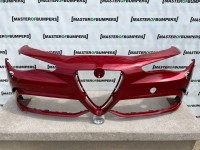 Alfa Romeo Giulia Quadrofoglio 2016-2022 Front Bumper Pdc + Jets Genuine [p900]