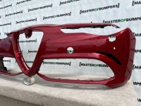 Alfa Romeo Giulia Quadrofoglio 2016-2022 Front Bumper Pdc + Jets Genuine [p900]