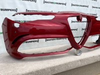 Alfa Romeo Giulia Quadrofoglio 2016-2022 Front Bumper Pdc + Jets Genuine [p900]