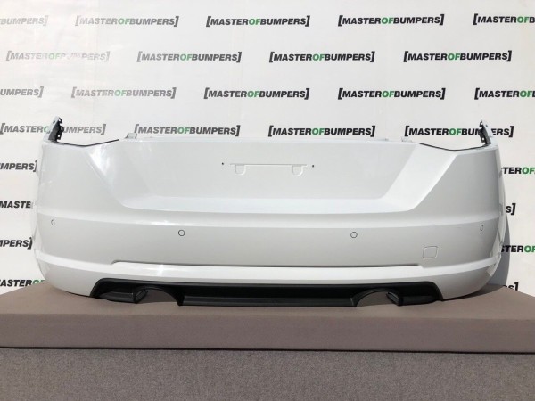 Audi Tt Se 2015-2018 Rear Bumper In White Fully Complete Genuine [a804]