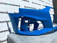 Audi A4 S Line S4 B9 2019-on Front Bumper In Blue With Lip Genuine [a399]