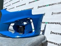 Audi A4 S Line S4 B9 2019-on Front Bumper In Blue With Lip Genuine [a399]