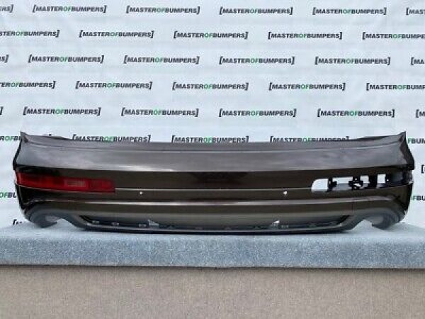 Audi Q7 S Line Face Lifting 2009-2015 Rear Bumper In Brown Genuine [a425]