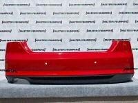 Audi A5 S Line Coupe Cabrio Tdi 2016-2019 Rear Bumper In Red Genuine [a673]