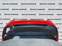 Audi A5 S Line Coupe Cabrio Tdi 2016-2019 Rear Bumper In Red Genuine [a673]