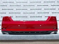 Audi A5 S Line Coupe Cabrio Tfsi 2016-2019 Rear Bumper In Red Genuine [a675]