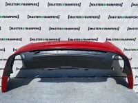 Audi A5 S Line Coupe Cabrio Tfsi 2016-2019 Rear Bumper In Red Genuine [a675]