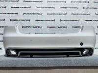 Audi Rs5 Coupe Cabrio Mk1 2008-2011 Rear Bumper In White Genuine [a761]