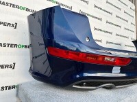 Audi Q5 S Line 2009-2015 Rear Bumper In Blue With Difuser Genuine [a817]