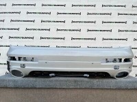 Audi Q7 W12 V12 S Line 2009-2015 Rear Bumper White Genuine [a789]