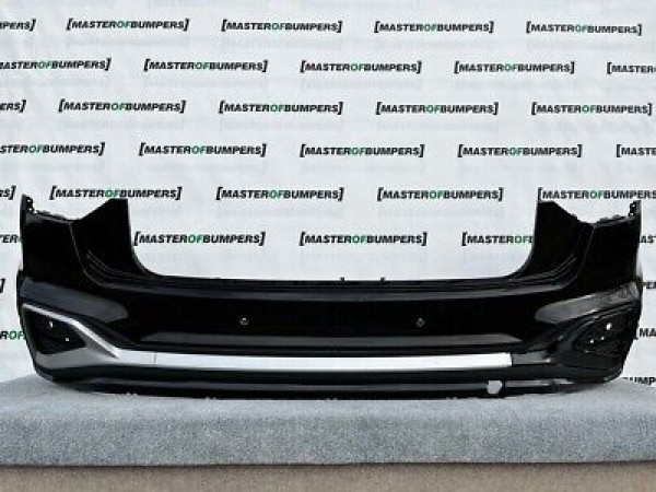 Audi Q2 S Line Face Lift 2021-on Rear Bumper Black 4 Pdc Genuine [a952]