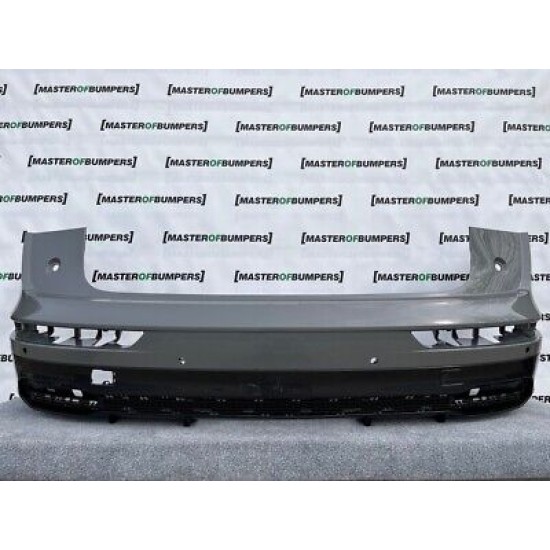 Audi Q5 S Line 30 35 40 45 50 2017-2020 Rear Bumper Genuine 4 Pdc [a983]