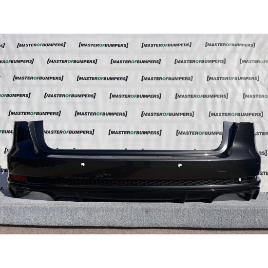 Audi S4 S Line B9 Avant 2016-2018 Rear Bumper 4 Pdc Genuine [a167]