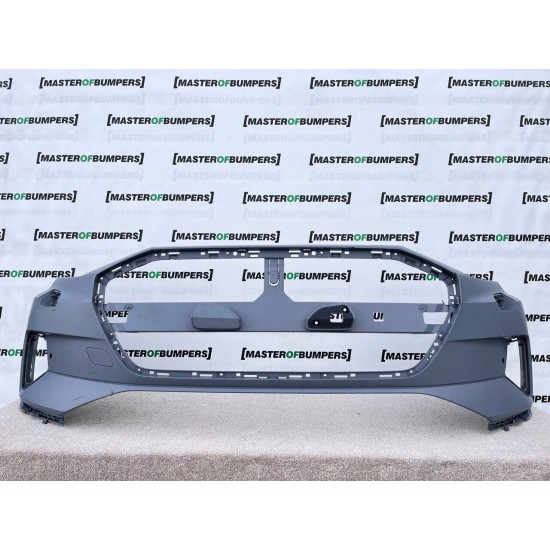 Audi Etron E-tron 2019-on Front Bumper In Primer 6 Pdc Genuine [a227]