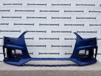 Audi Q3rs Q3 Rs 2013-2014 Front Bumper Blue Genuine [a961]