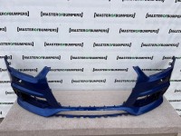 Audi Q3rs Q3 Rs 2013-2014 Front Bumper Blue Genuine [a961]