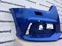 Audi Q3rs Q3 Rs 2013-2014 Front Bumper Blue Genuine [a961]