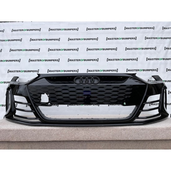 Audi E-tron Gt Rs Etron 2020-on Front Bumper In Black Genuine [a291]