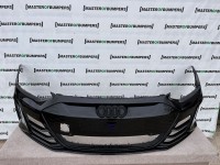 Audi E-tron Gt Rs Etron 2020-on Front Bumper In Black Genuine [a291]