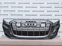 Audi Q7 S Line Suv Face Lift 2019-2023 Front Bumper W/grill 6 Pdc Genuine [a486]