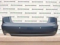 Audi A6 Se Saloon Only 2011-2014 Rear Bumper Grey 4 Pdc Genuine [a497]