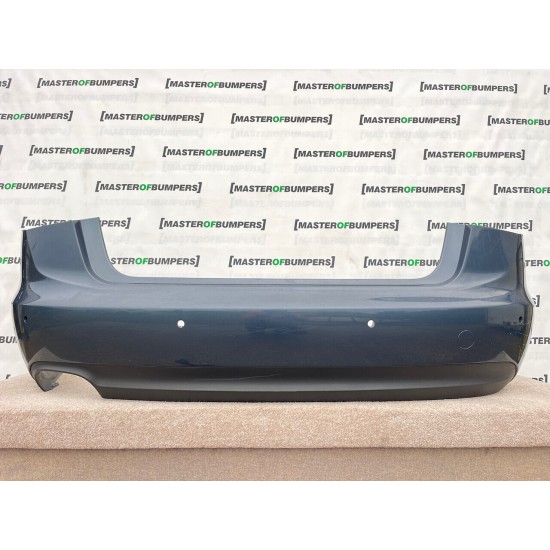 Audi A6 Se Saloon Only 2011-2014 Rear Bumper Grey 4 Pdc Genuine [a497]