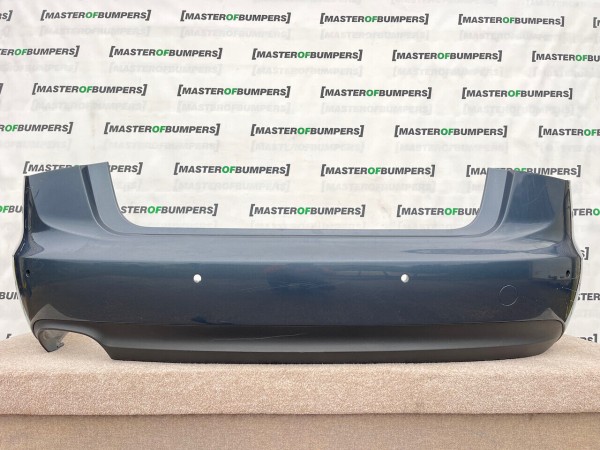 Audi A6 Se Saloon Only 2011-2014 Rear Bumper Grey 4 Pdc Genuine [a497]