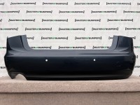 Audi A6 Se Saloon Only 2011-2014 Rear Bumper Grey 4 Pdc Genuine [a497]