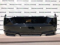 Audi Tt S Line Tts Coupe Cabrio 2015-2018 Rear Bumper Genuine [a735]