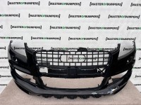 Audi Q7 S Line Suv Mk1 Lift 2009-2014 Front Bumper 4 Pdc + Jets Genuine [a546]