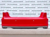 Audi S3 Hatchback 2013-2015 Rear Bumper W/difuser 4 Pdc Genuine [a578]