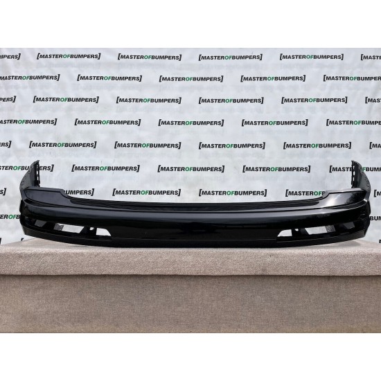 Audi Q7 S Line 44 55 Tfsi Lift 2019-2023 Rear Bumper Black 6 Pdc Genuine [a591]