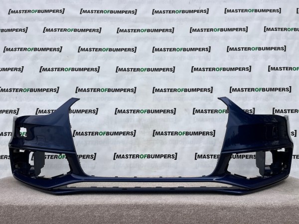 Audi A4 S Line S4 Saloon/estate Lift 2012-2015 Front Bumper 4 Pdc Genuine [a605]