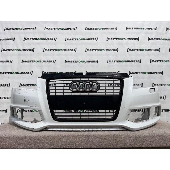 Audi A3 S Line 8p Lift Hatchback 2009-2012 Front Bumper W/grill Genuine [a612]