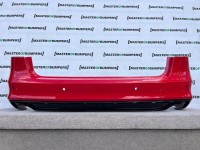 Audi A4 S Line Tfsi B8.5 Avant Only 2012-2015 Rear Bumper 4 Pdc Genuine [a639]