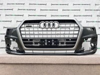 Audi Q7 S Line Sq7 4m 2016-2019 Front Bumper 4 Pdc + Jets Genuine [a652]