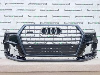 Audi Q7 S Line Sq7 4m Suv 2016-2019 Front Bumper 4 Pdc + Jets Genuine [a663]