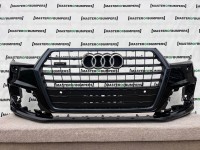 Audi Q7 S Line Sq7 4m Suv 2016-2019 Front Bumper 4 Pdc + Jets Genuine [a663]