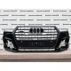 Audi Q7 S Line Sq7 4m Suv 2016-2019 Front Bumper 4 Pdc + Jets Genuine [a663]