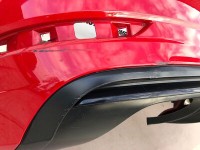 Audi S3 Saloon Cabrio 2016-2019 Rear Bumper In Red With Difuser [a884]