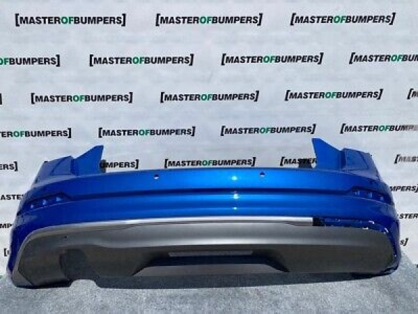 Audi Q2 S Line 2016-2019 Rear Bumper With Difuser Genuine [a358]