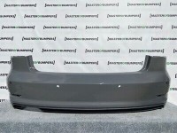 Audi A3 S Line 8v Saloon Cabrio 2013-2016 Rear Bumper In Grey Genuine [a474]