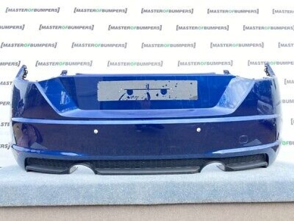 Audi Tts S Line Mk3 2015-2019 Rear Bumper In Blue With Difuser Genuine [a551]