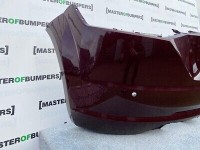 Audi Tt Se Coupe Roadster Mk3 2015-2019 Rear Bumper In Red Genuine [a552]