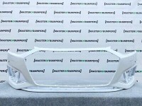 Audi A4 Sport Line B9 Face Lifting 2019-2022 Front Bumper White Genuine [a550]