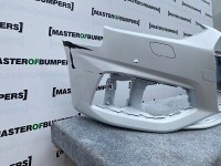 Audi A4 Sport Line B9 Face Lifting 2019-2022 Front Bumper White Genuine [a550]